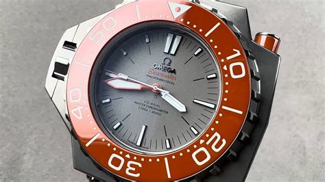 omega monobloc watch|omega ploprof 1200m review.